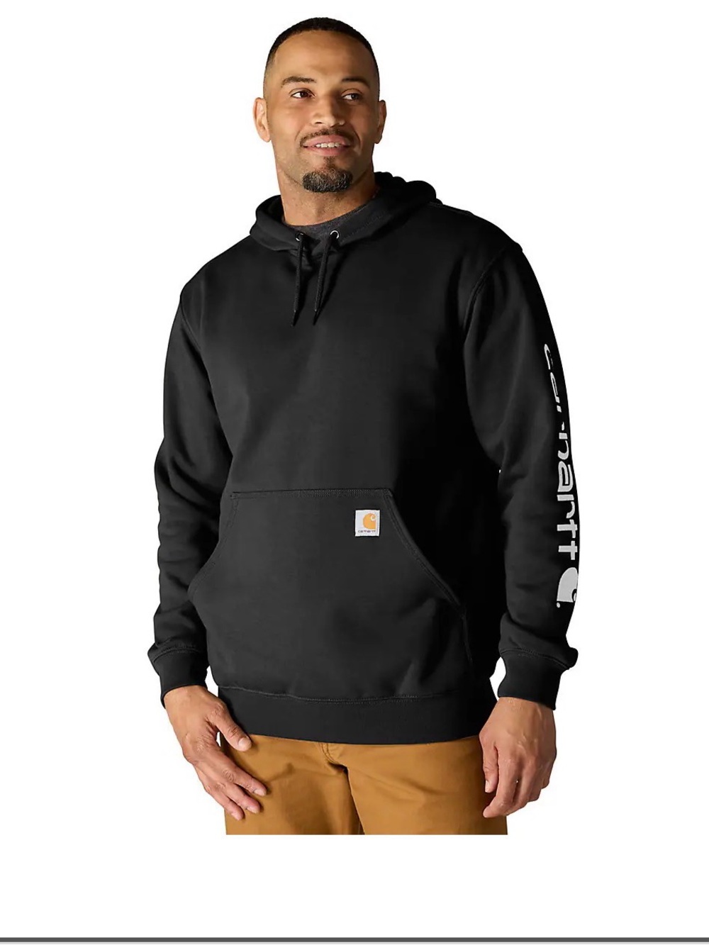 Carhartt Men’s Iconic K288 Logo Sweatshirt Loose Fit Size M